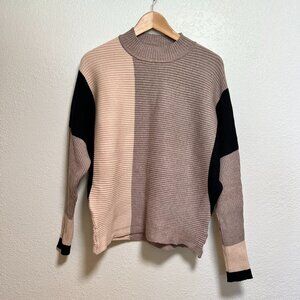 NWT Belldini Colorblock Dolman Sweater‎ Womens XL